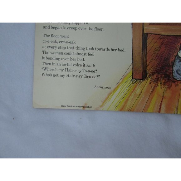 Hairy Toe Poster Anonymous 30268 Poetry VNTG - Picture 4 of 5
